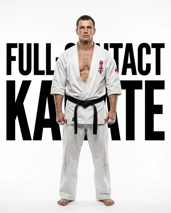 Full-Contact Karate athlete