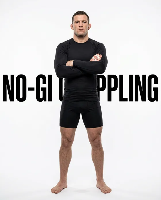No-Gi Grappling athlete